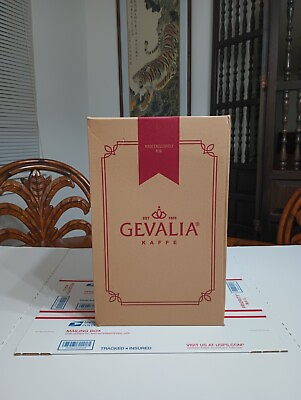 #ad Gevalia 10 Cup Programmable Coffee Maker CM510 G87 Black Stainless ** SEALED ** $74.99