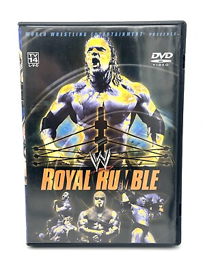 #ad WWE Royal Rumble 2003 DVD 2003 Triple H Brock Lesnar Undertaker Mint Disc $8.99