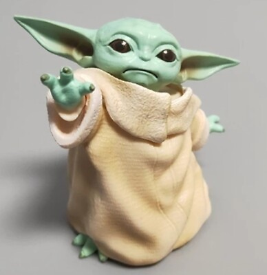 #ad Baby Yoda Grogu Mandalorian Star Wars Toy Action Figure $17.77