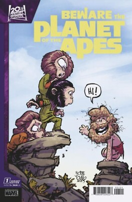 #ad 🐵 BEWARE THE PLANET OF THE APES #1 SKOTTIE YOUNG VARIANT *1 03 24 PRESALE $4.88