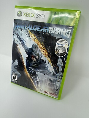 #ad Metal Gear Rising Revengeance Microsoft Xbox 360 Tested Plays Great Free Ship $19.99