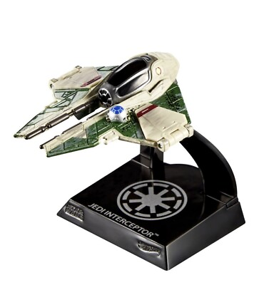 #ad Star Wars Hot Wheels Starships Select Jedi Interceptor Mustafar HVG21 $18.65