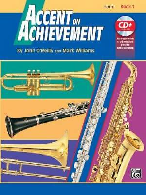 #ad Accent on Achievement Bk 1: Flute Book amp; CD Paperback GOOD $4.63