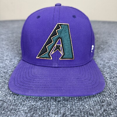 #ad Arizona Diamondbacks SnapBack Hat Fanatics Mens Unisex Purple MLB Baseball Adult $21.88