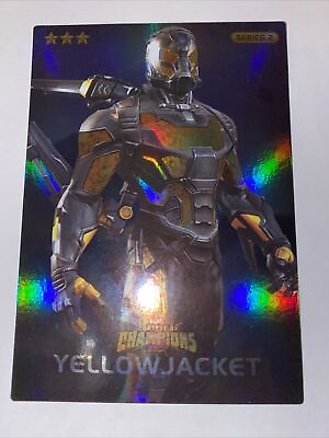 #ad Marvel Contest Of Champions Arcade Rare Card #74 YellowJacket in Foil Version $5.99