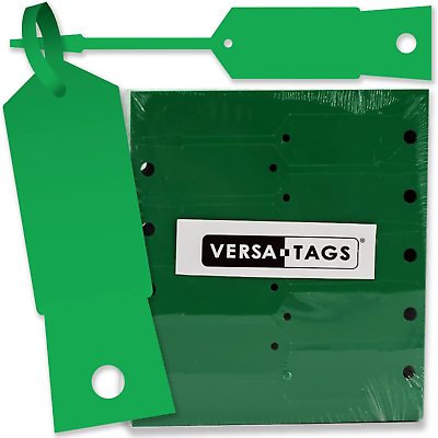 #ad Green Self Locking Arrow Key Tags 1000 per Pack Size 4 1 2quot; X 3 4quot; Green $27.15