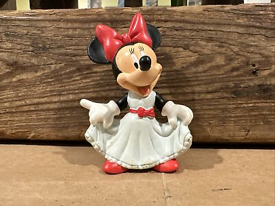 #ad Disney Happiest Celebration On Earth Minnie Mouse Figure McDonalds Meal Toy #2 $9.49