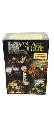 #ad #ad You Are There: CBS News Walter Cronkite 6 DVD Set 12 Episodes New Homeschooling $29.95