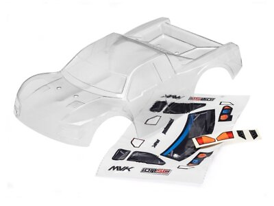 #ad Maverick Clear Short Course Body w Decals Ion SC 28073 $28.99