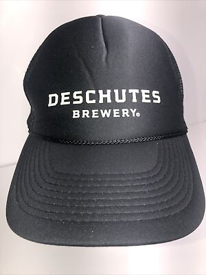 #ad Deschutes Brewery Snap Back Adjustable Breathable Foam In Front Trucker Hat $13.90