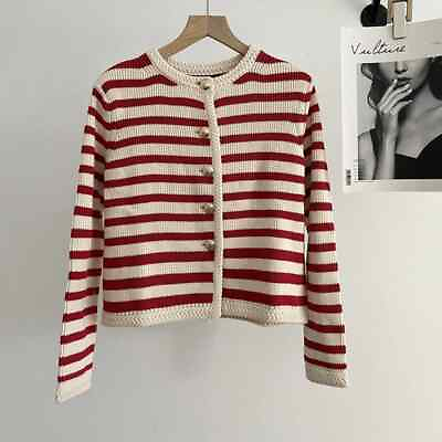 #ad Autumn Women Cardigan Knitted Sweater Cardigans Female Tops Ladies $78.27