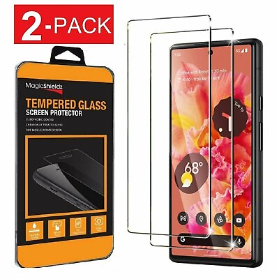 #ad 2 Pack Premium Tempered Glass Screen Protector For Google Pixel 6 $5.25