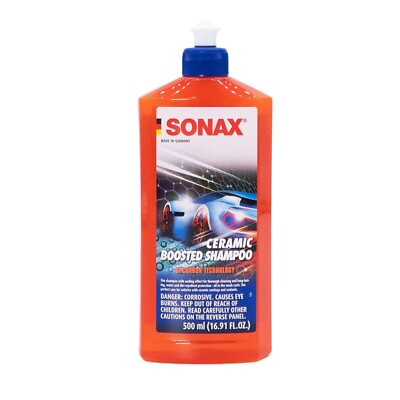 #ad Sonax Ceramic Boosted Shampoo $18.99