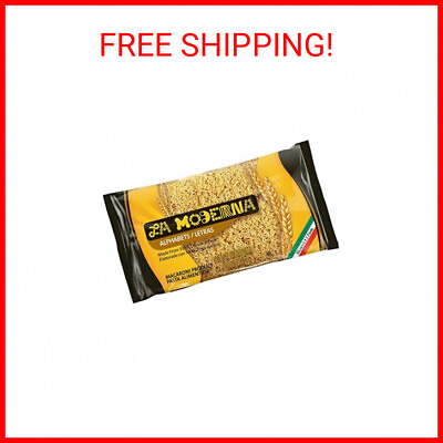 #ad La Moderna Alphabet Pasta Noodles Durum Wheat Protein Fiber Vitamins 7 Oz $2.97