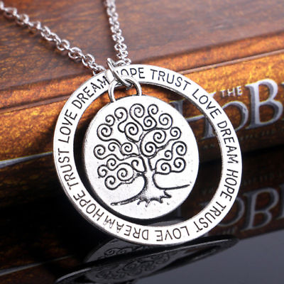#ad Elegant 925 Sterling Silver Tree of Life Fashion Jewelry Charms Pendant Necklace $15.74