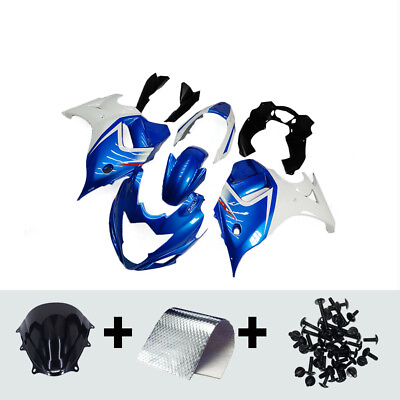 #ad Injection Blue Fairing Kit for 2008 2013 Suzuki GSX650F ABS Plastic Bodywork Set $290.95
