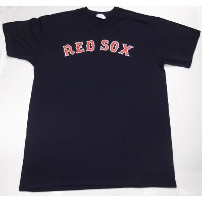 #ad Majestic #5620 Boston Red Sox Navy Baseball Replica Jersey Adult $6.95