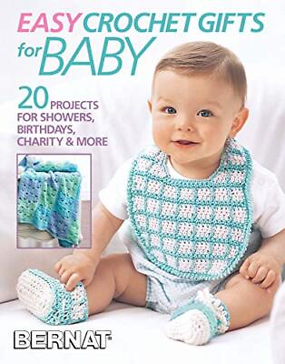 #ad Easy Crochet Gifts for Baby 20 Projects for Showers Birthdays Charity amp; M... $8.52