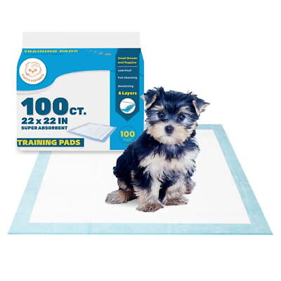 #ad Pet Dog and Puppy Pee Training Pads Disposable Regular 22quot; x 22quot; 100 Count $22.88