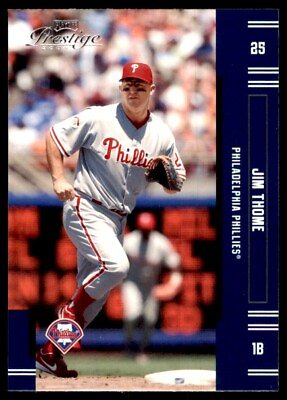 #ad 2005 Playoff Prestige Jim Thome Baseball Cards #125 $2.75