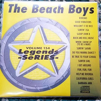 #ad LEGENDS KARAOKE CDG THE BEACH BOYS #154 OLDIES PARTY 16 SONGS CDG KOKOMO $11.78