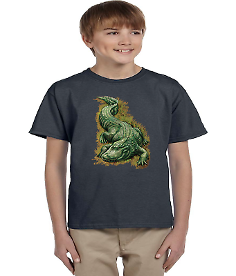 #ad Alligator Shirt Boys Graphic Tee Shirt Youth Kids Tee $12.50