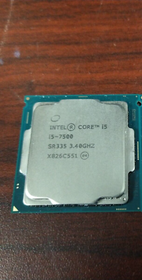 #ad Intel Core i5 7500 SR335 3.40GHz Socket 1151 Quad Core Desktop CPU #95 $24.99