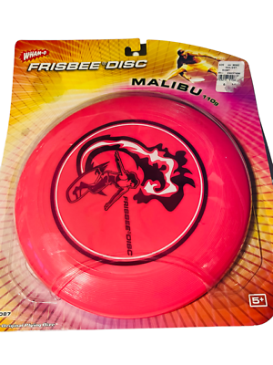 #ad Wham O Frisbee vtg flying disc golf toy Freestyle NIB box Malibu Surfing BM4 $49.95