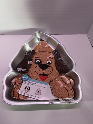 #ad Wilton Playful Pup Dog Cake Pan Retired Baking # 2105 2064 2002 $12.00