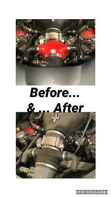 #ad Maserati GranTurismo QP Upgraded Air Intake Carbon Fiber sound chamber set $235.00
