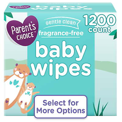 #ad Fragrance Free Baby Wipes 1200 Count Select for More Options $20.51