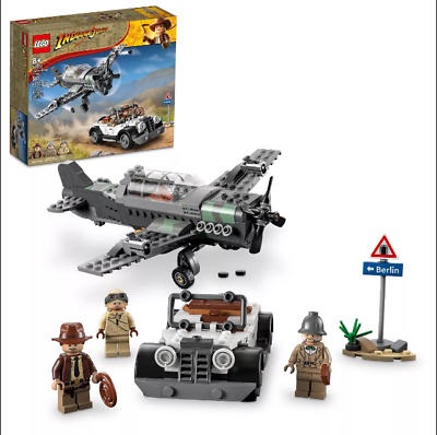 #ad LEGO Indiana Jones and the Last Crusade Fighter Plane Chase 77012 $25.79