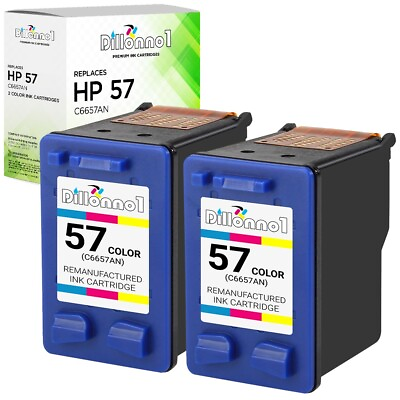 #ad 2PK for HP 57 C6657AN Color Ink HP Deskjet F4135 F4140 F4150 F4172 F4180 F4185 $17.95
