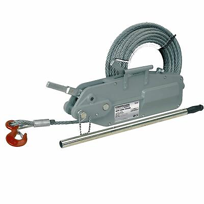#ad Sealey Wire Rope Puller 3200kg Max Line Force Extra Control Heavy Duty Hook GBP 699.91