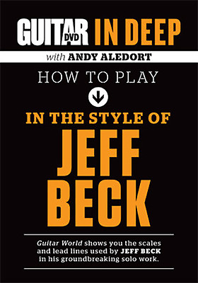#ad Guitar World in Deep HOW TO PLAY IN THE STYLE OF JEFF BECK Lesson Video DVD $14.95