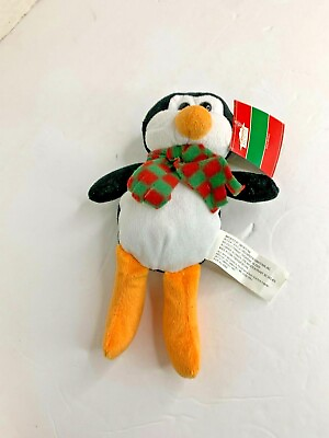 #ad New Christmas House Penguin Plush Stuffed Animal Toy 8.5 in Tall $6.15