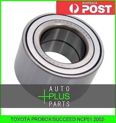 #ad Fits TOYOTA PROBOX SUCCEED NCP51 2002 Front Wheel Bearing 38x71x39 AU $28.98
