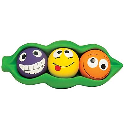 #ad Multipet Squeakables 7.5 4N1 Peas in a Pod Squeaky Toy For Dogs $7.85