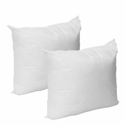 #ad Mybecca pillow insert set of 2 Premium Hypoallergenic Stuffer Sham Square Forms $23.99