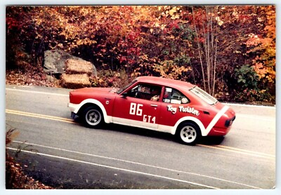 #ad Vtg 1983 Photo TOYOTA CAR Hillclimb Car Race Weatherly Pennsylvania 80#x27;s DST19 $1.50