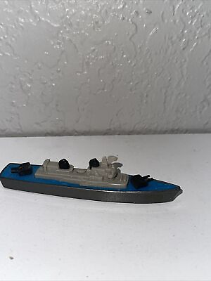 #ad Vintage Made In USA Tootsie Toy K880 Navy Destroyer Diecast Toy Ship $22.00