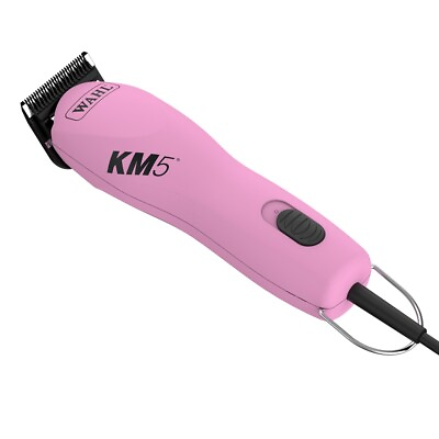 #ad Wahl KM5 Rotary 2 Speed Professional Dog Cat Pet Grooming Clipper Pink $145.00