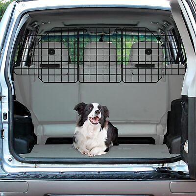 #ad NANANARDOSO Dog Car Barriers for SUVAdjustable Large Pet Divider Barriers Hea... $54.00