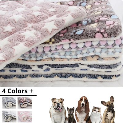 #ad Pet Bed Mat Pad Dog Cat Kennel Crate Cozy Soft Sleeping Bed Cushion Pads S XL $10.00