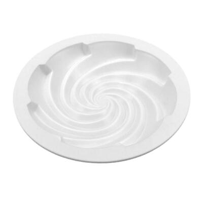 #ad Round Whirlwind Mousse Silicone Mold Fondant Cake Border Moulds Chocolate Mould $5.59
