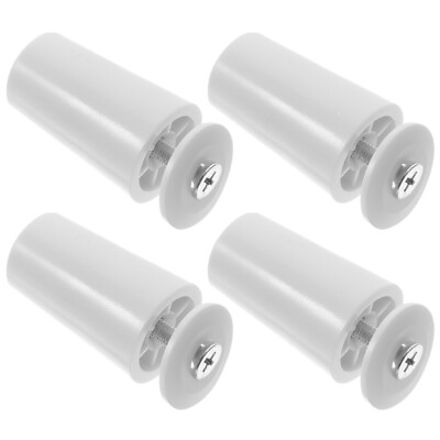 #ad 4 Pcs Cover Plug 4pcs white Shutter Stopper Safety Blinds Window $8.15