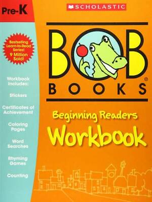 #ad Beginning Readers Workbook Bob Books Paperback GOOD $5.99