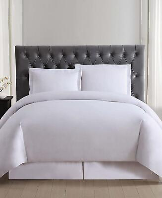 #ad Truly Soft Everyday Duvet Cover and Shams Mini Set White King $20.74