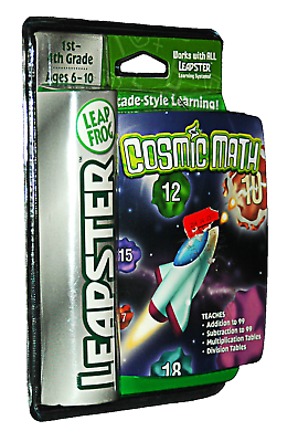 #ad Leap Frog Leapster 1st 4th Grade Cosmic Math Arcade Style Fun Brand New Sealed $5.00