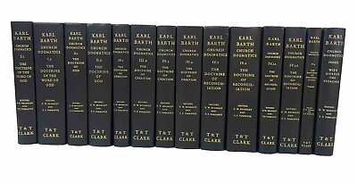 #ad Karl Barth Church Dogmatics 14 Volume Set Complete Tamp;T Clark Lot Book Rare $474.99